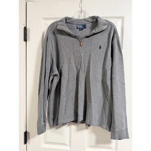 Polo Ralph Lauren Gray Sweater Men XL - 100% cotton